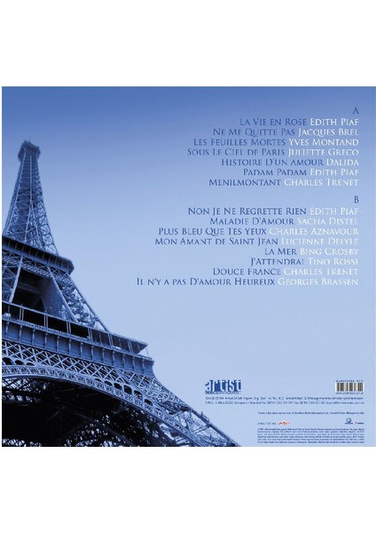 La Vie En Rose 33-Lp fiyatları