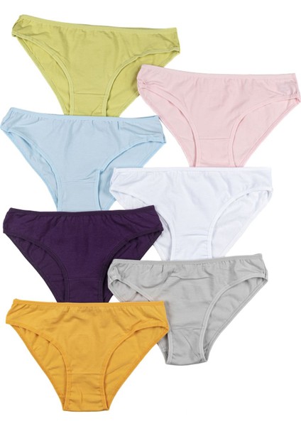 Hardal Kadın Külot 7 Li Paket Likralı