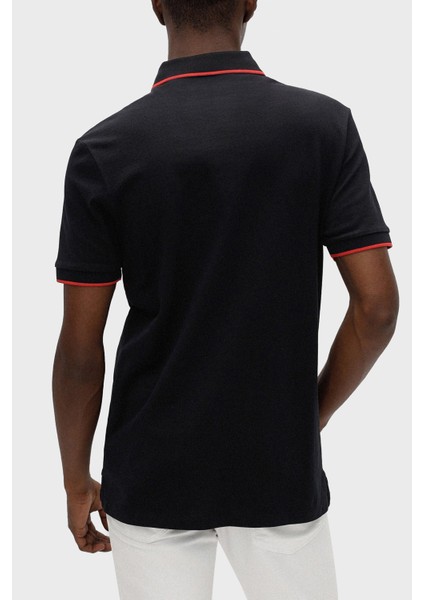 Pamuklu Slim Fit Düğmeli Polo T Shirt Erkek Polo 50467344 001