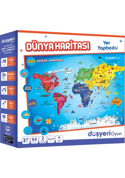 Yer Yapbozu - Dünya Haritası