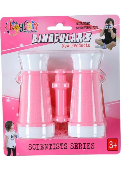 Oyuncak Kutulu Çocuk Dürbün Pembe