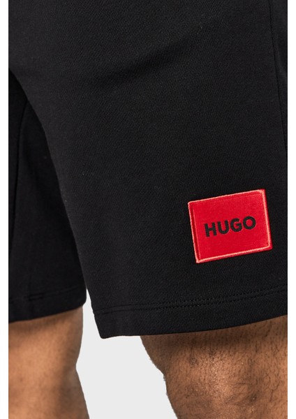 Logolu Regular Fit Belden Bağlamalı % 100 Pamuk Short Erkek SHORT 50466196 001 fırsatları