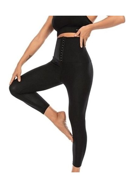 Thermal Giyim Agraflı Termal Sauna Tayt Siyah fırsatları