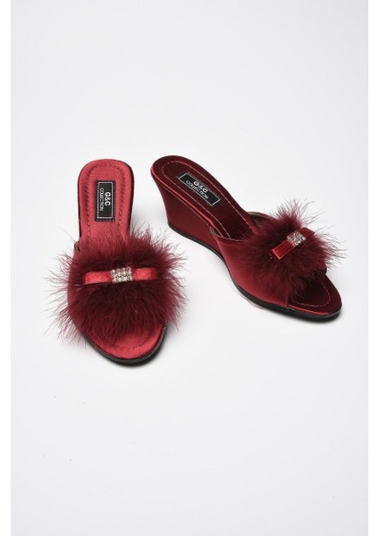 Gc Kaz Tüyü Yüksek Feta Bayan Terlik 170 indirimleri