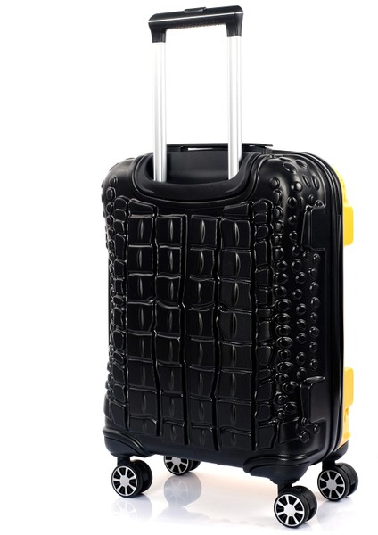 Sarı-Siyah Ççs 5201 Crocodıle Abs Orta Boy Valiz modelleri