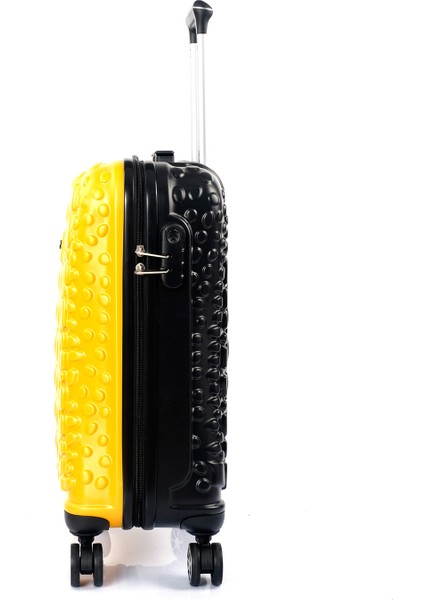 Sarı-Siyah Ççs 5201 Crocodıle Abs Orta Boy Valiz fırsatları