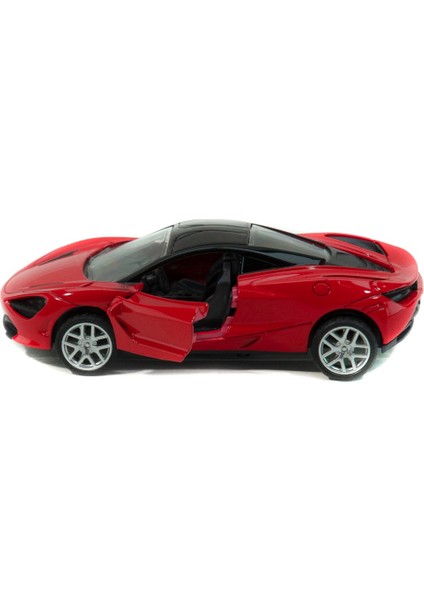 Çek Bırak Metal Araba Mclaren 12 cm Kırmızı