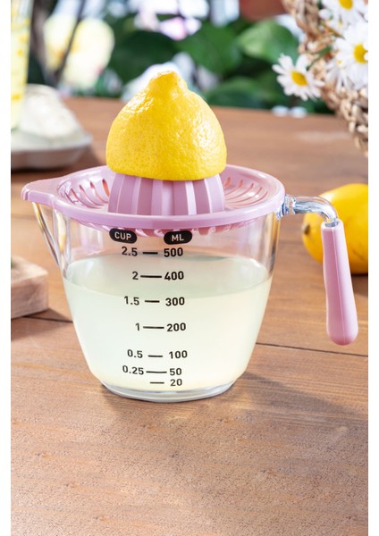 Ölçekli Narenciye Sıkacağı Limon Sıkacağı 500 ml
