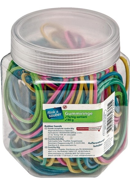 Flink & Sauber Ambalaj Lastiği Renkli 80 G