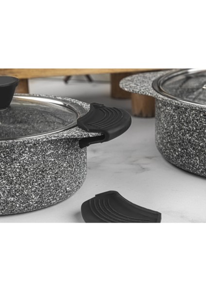 2 Adet Isıya Dayanıklı Silikon Tutacak Tencere Tava Kulp Kapak Tutacağı Tutamaç 9x4 cm Kaliteli