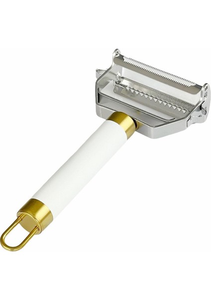 Lüx Metal Beyaz Gold Çok Fonksiyonlu Soyacak