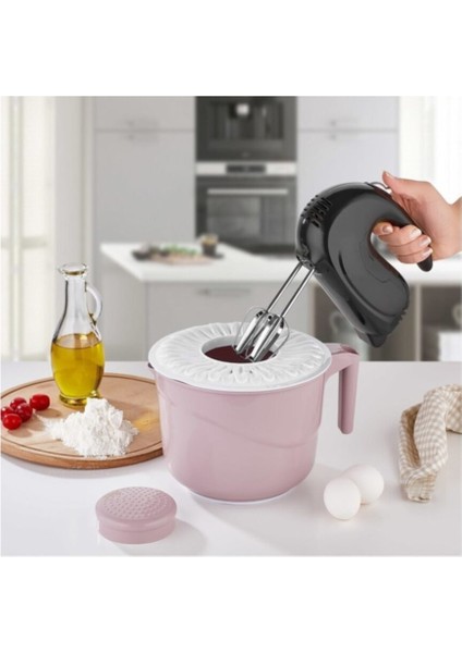 Kapaklı Mikser Çırpma Kabı