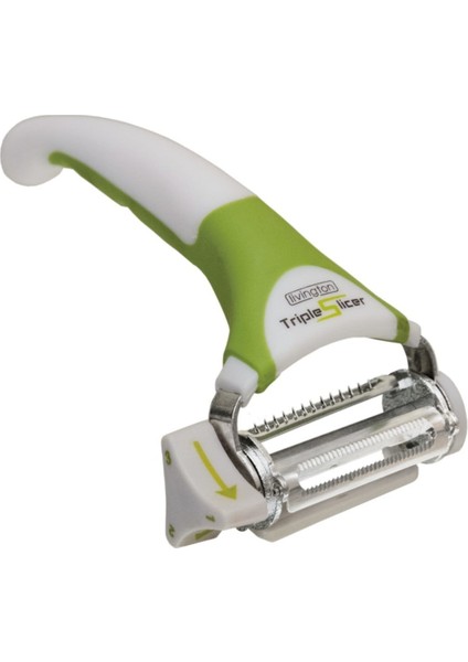3 Lü Sebze Meyve Soyucu ve Doğrayıcı & Bıçak Hediyeli