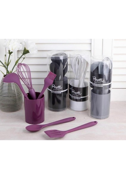 Silikon 6 Parca Mini Kepce Seti