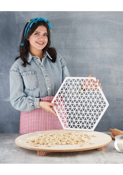 Üçgen Mantı Kalıbı Xl 40 cm