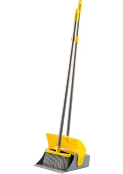 Ermop Kapaklı Faraş Süpürge Sarı