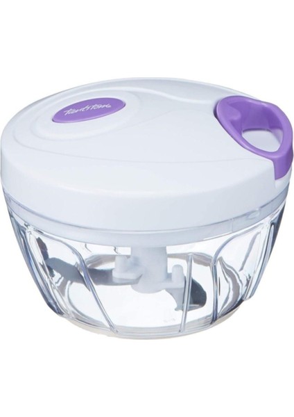 Mor Beyaz Küçük Pratik Doğrayıcı 375ML