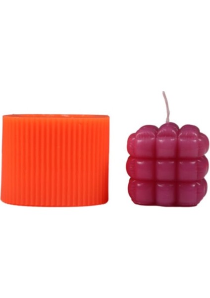 Yastık Bubble Silikon Mum Kalıbı M 78