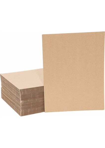 50X70 Oluklu Mukavva Karton (36'lı Paket) 3mm - Düz Karton - Proje Kartonu - Tuval Kartonu