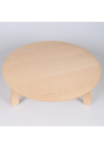 Ahşap Tahta Hamur Açma Sofrası 70 cm Katlanır Ayaklı Hamur Tahtası