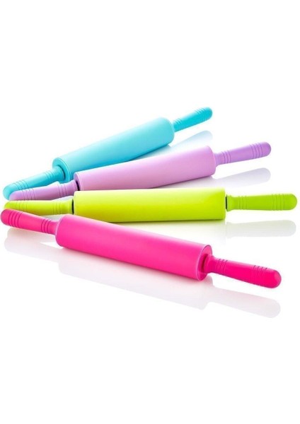 Silikon Merdane Maxi Boy Renkli
