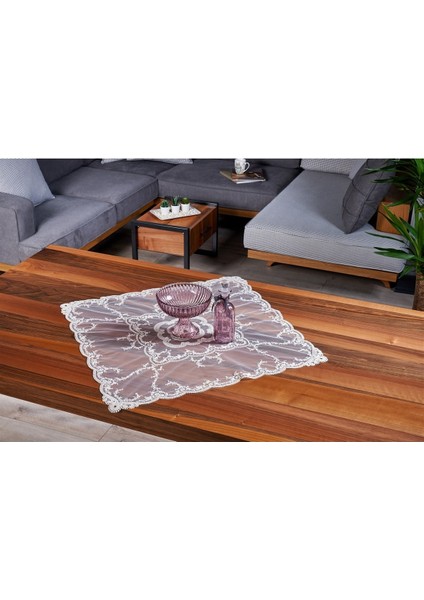 Masa Örtüsü Gipürlü Tül