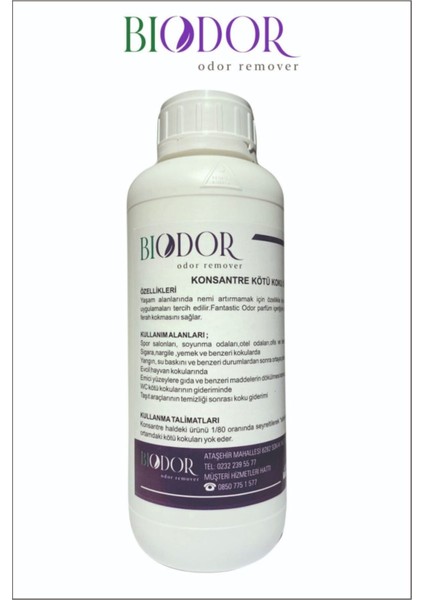 Biodor Kötü Koku Önleyici