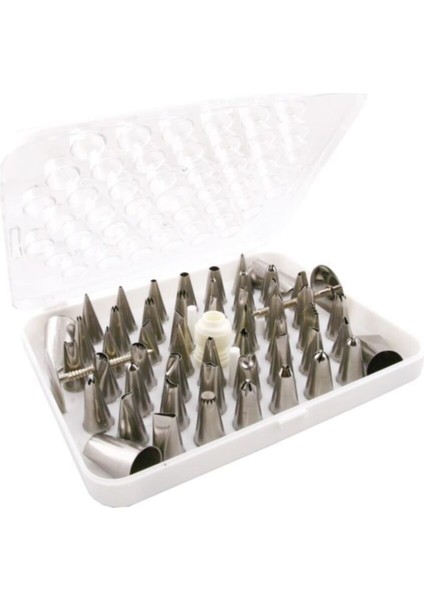 Metal 55 Parça Krema Duy Seti