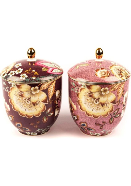 Peony Pink 2li Kavanoz Seti