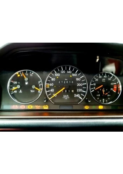 Mercedes Benz W126 Krom Km Gösterge Halkası fırsatları