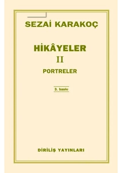 Hikayeler 2 - Portreler - Sezai Karakoç