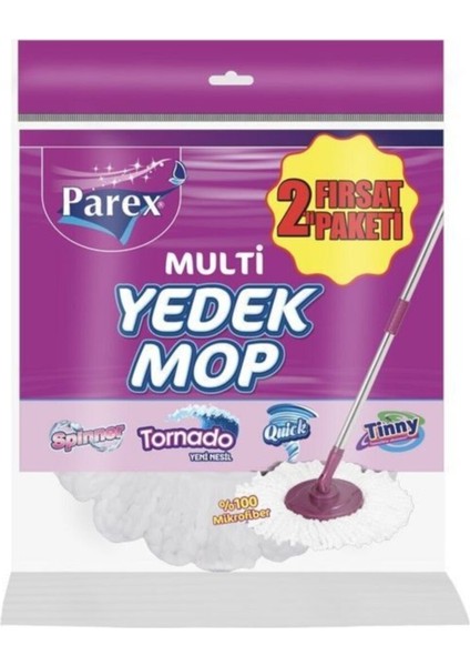 Mop Temizlik Seti Yedek Başlığı - 2’li Set fiyatları