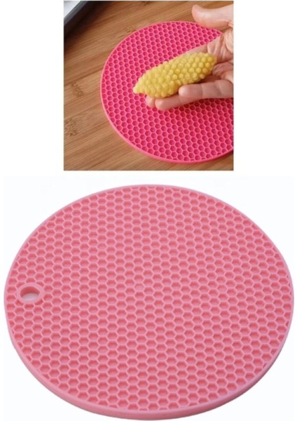 Kalburabastı Kalıbı, Rengarenk Yuvarlak Petek Şekilli Silikon Nihale fiyatları