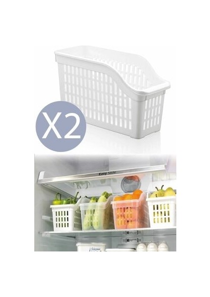 2'li Buzdolabı Içi Düzenleyici