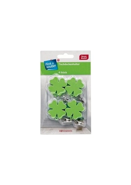 Fs Masa Örtüsü Tutucu Klips 4 Lü