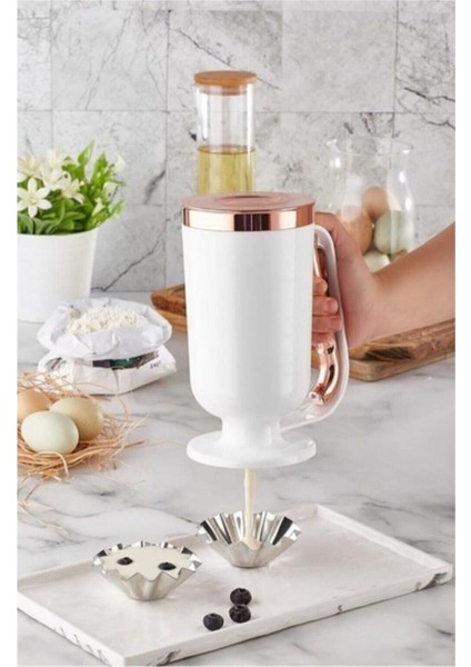 Hamur Dağıtıcı Beyaz Bakır Renkli 900ML Vp 133 fiyatları