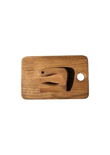 Montessorı Meşe Doğrama Tahtası Bıçağı 2'li Set