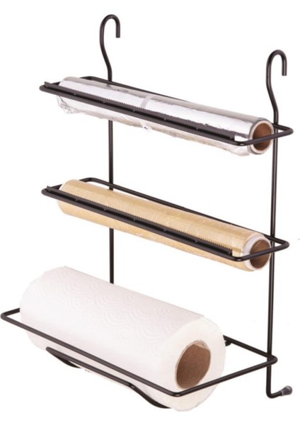 MG032 Askılı Folyoluk -Siyah Krom fiyatları