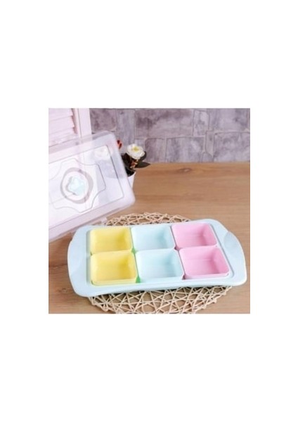 6 Bölmeli Kahvaltılık Lüx