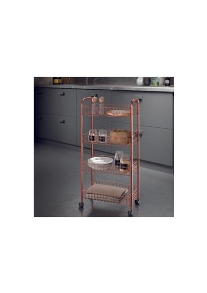 Ascona Copper 4 Katlı Raf