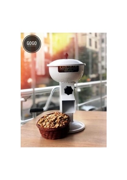 Beyaz Ev Tipi Fındık Ceviz Badem Kayısı Çekirdiği Zeytin Kırma Makinesi