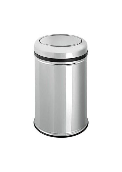 Efor Metal Pratik Kapaklı Çöp Kovası 27 Litre