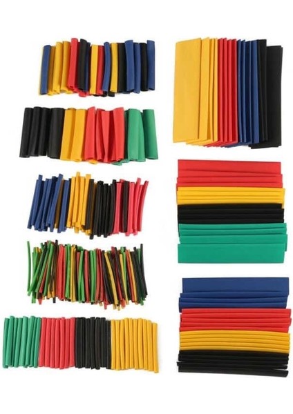 Isı Ile Daralan Makaron Kablo Yalıtım Set 328 Adet