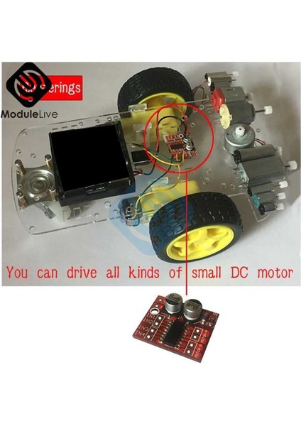 MX1508 Dc Motor Sürücü Modülü