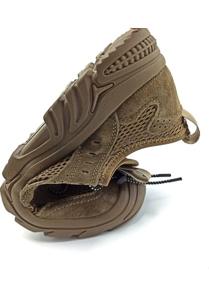 Kahverengi Erkek Sneaker Spor Ayakkabı