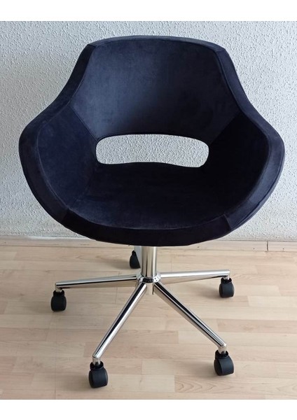 Ofis Koltuğu Krom Metal Ayaklı Döküm Süngerli