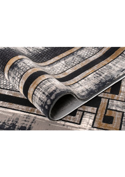 Lykıa Gri Antrasit Modern Halı LYK002 fırsatları