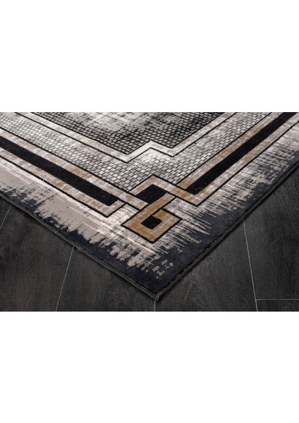 Lykıa Gri Antrasit Modern Halı LYK002 modelleri