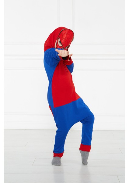 Örümcek Tulum Kostüm Spider Man Örümcek Adam Tulumu