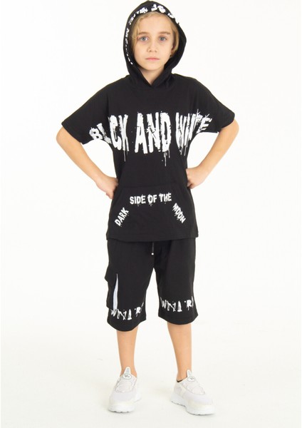 Erkek Çocuk Içi Polarlı Baskılı Sweatshirt 9-14 Yaş 14152